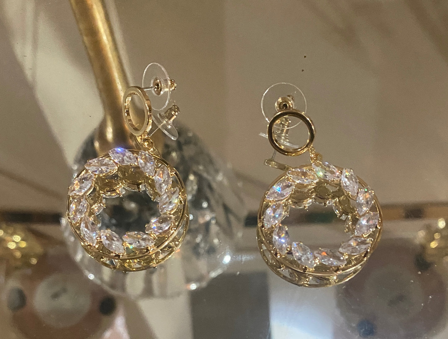 Fashion Rhinestone Earrings