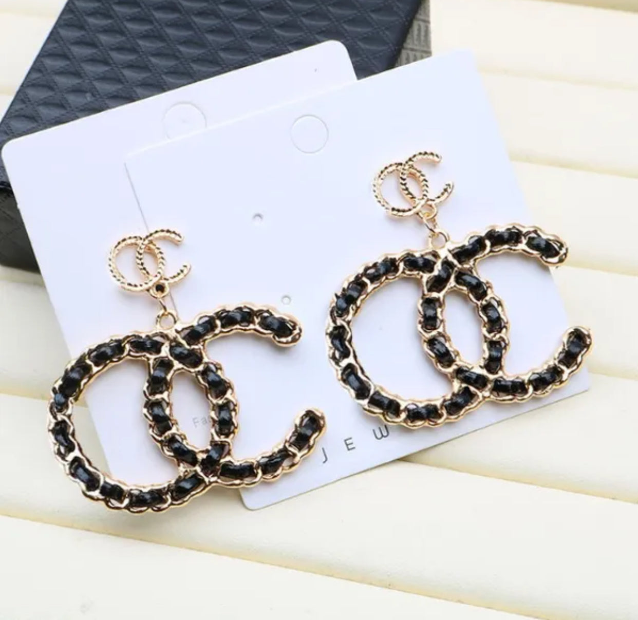 Luxury Brand Letter C Stud Earrings