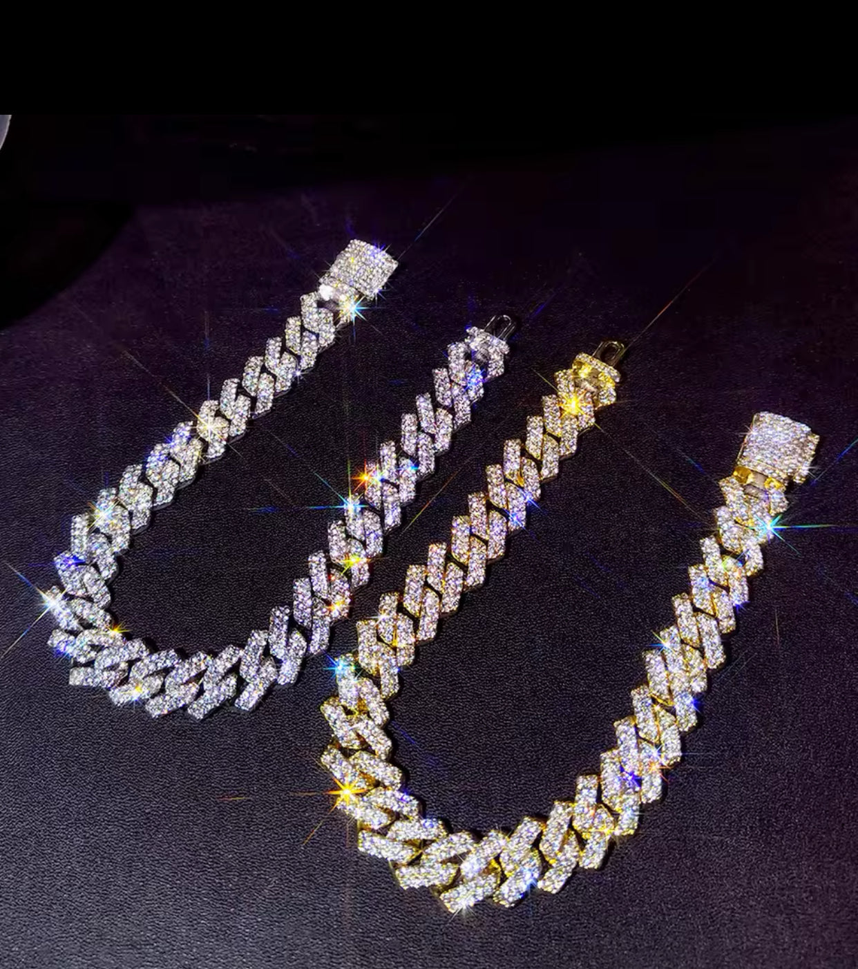 Bling Iced Out Chain Anklet