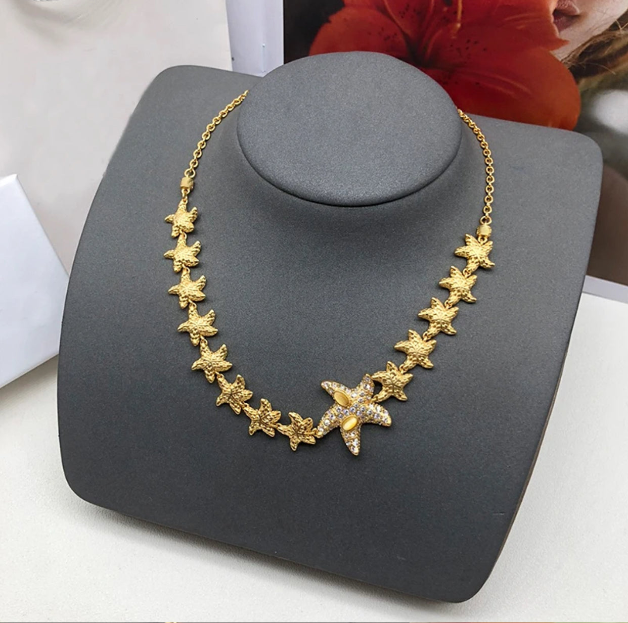 Hot Brand Starfish Necklace