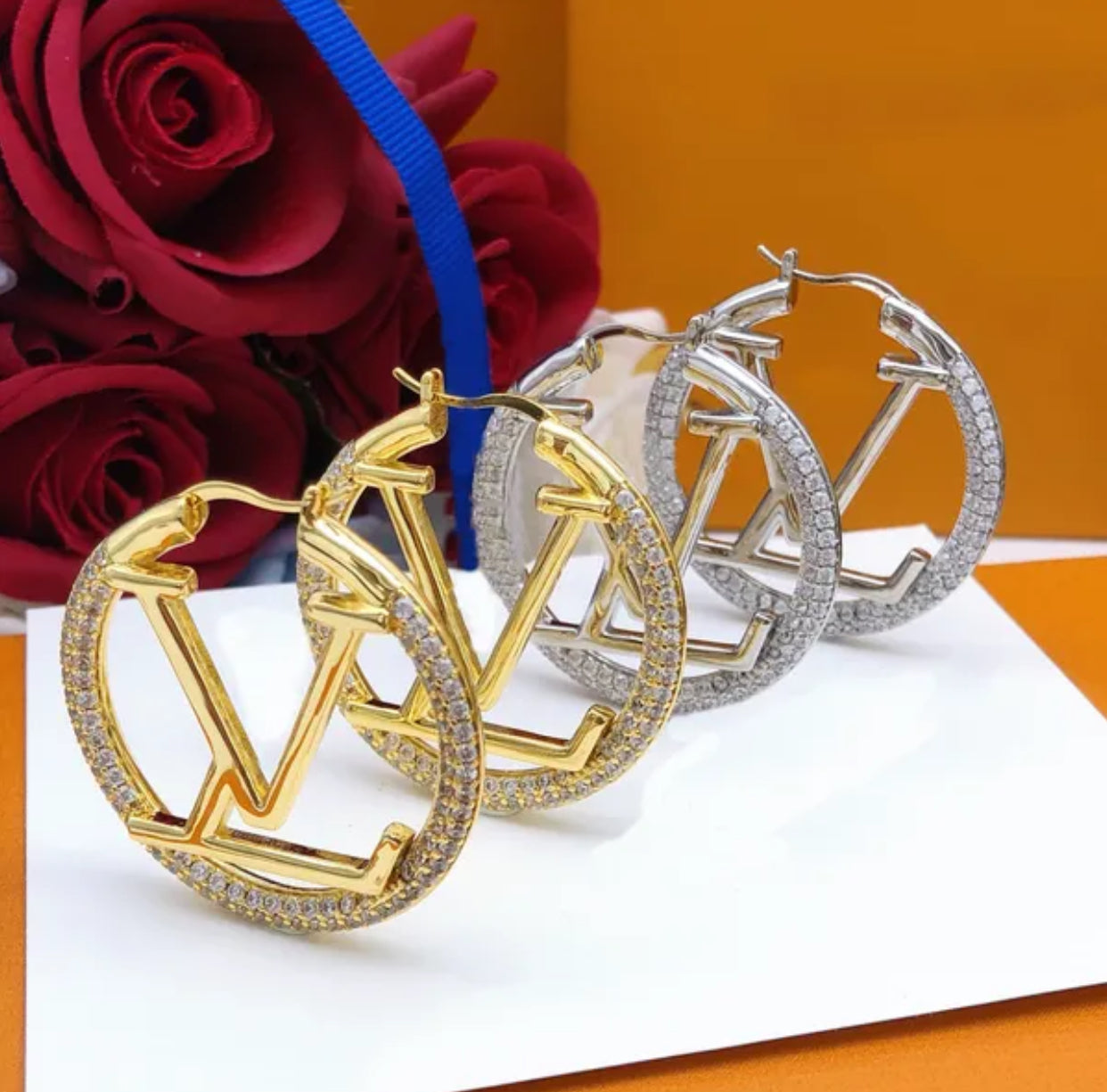Designer Fashion Hoops Earrings