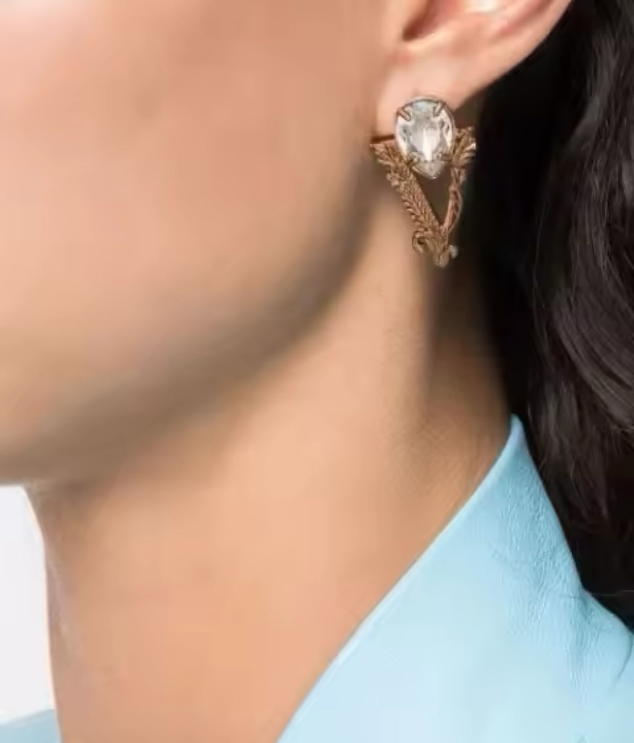 New 18k Gold plated luxury Earrings
