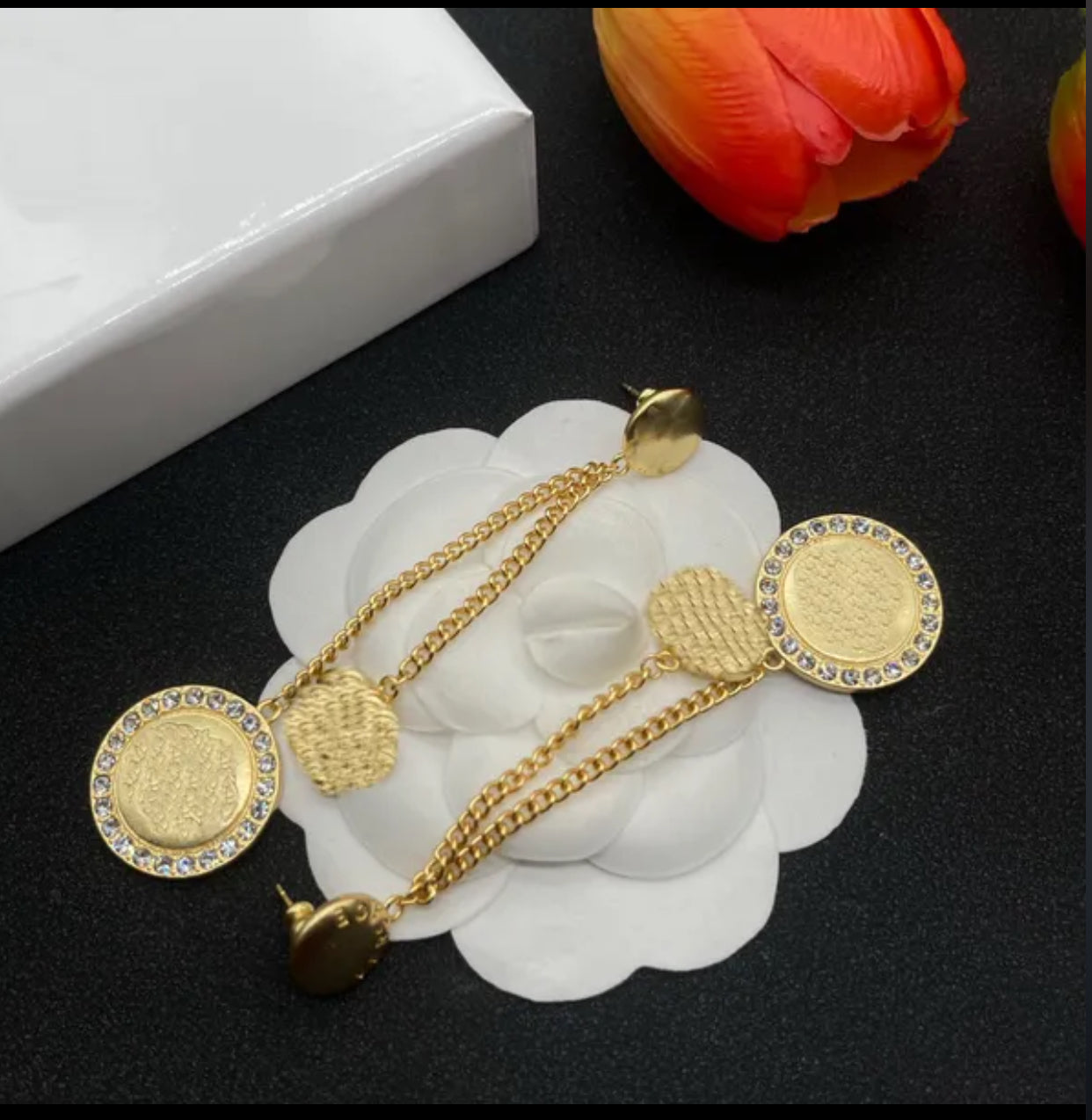 Luxury Brand Chandelier stud Earrings