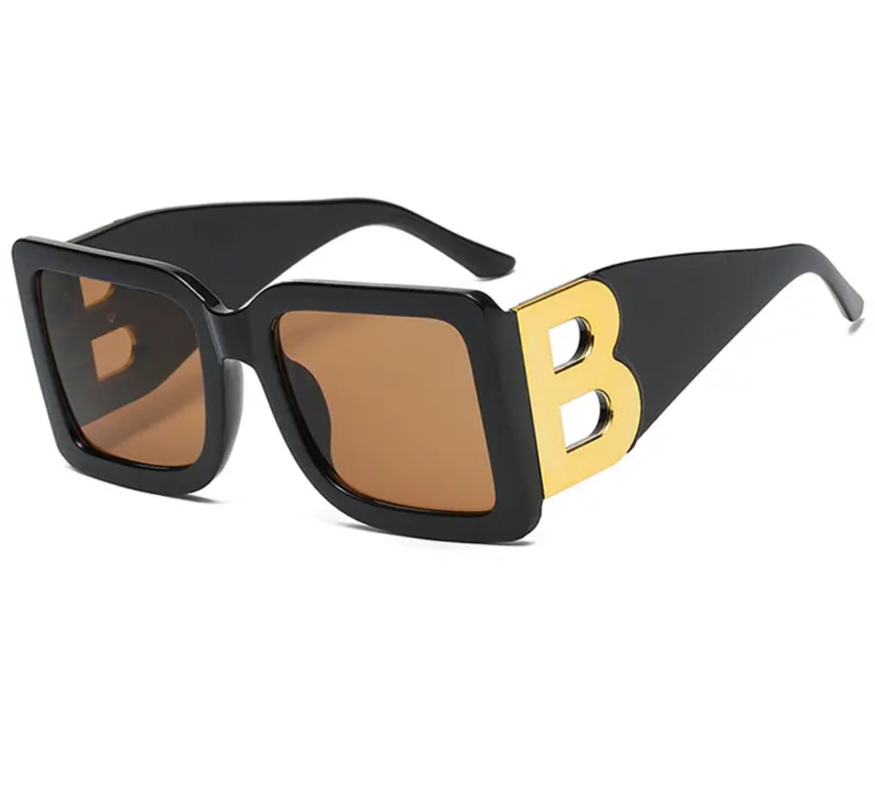 Oversized Letter B Sunglasses