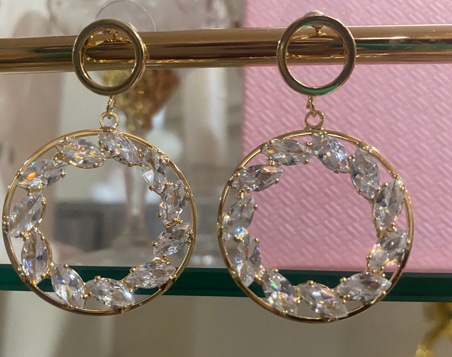 Fashion Rhinestone Earrings