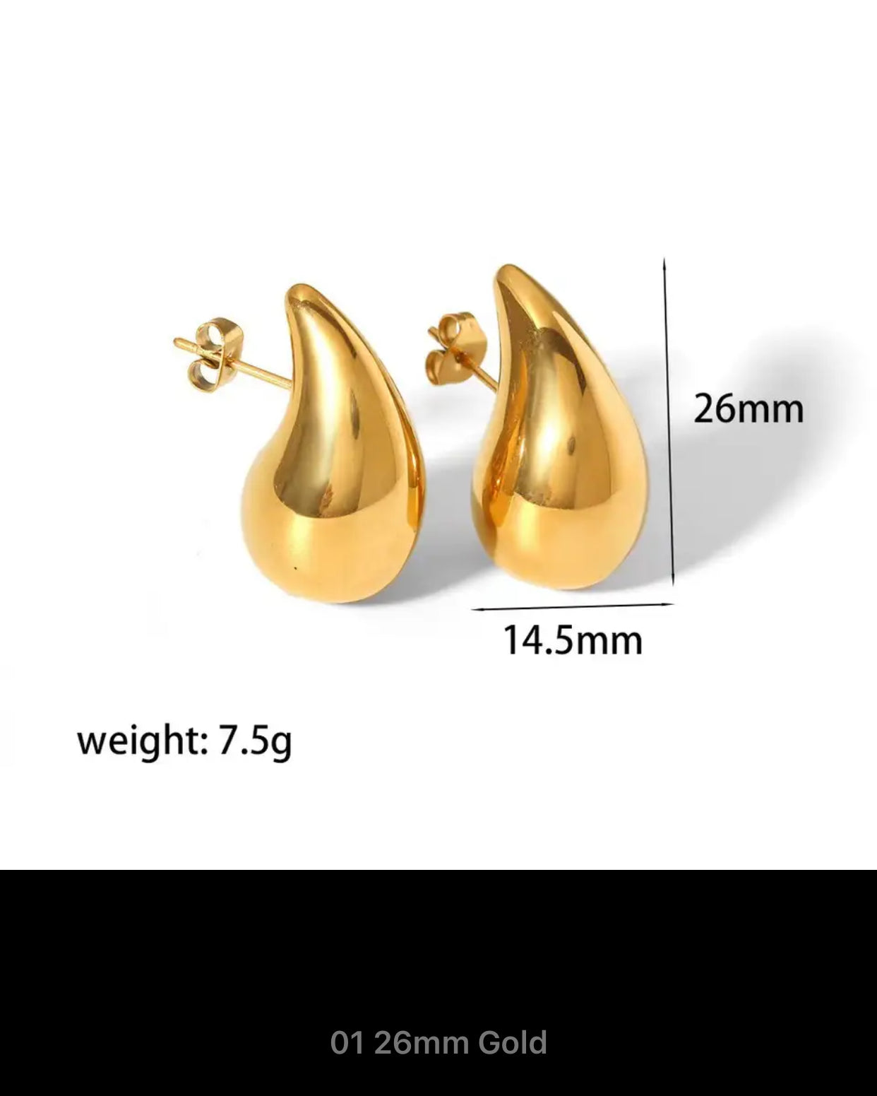 Trendy Teardrop Earrings