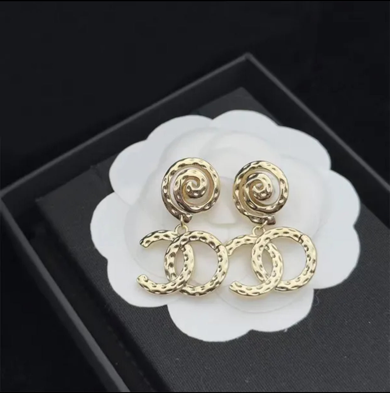 Luxury Brand CC Earrings
