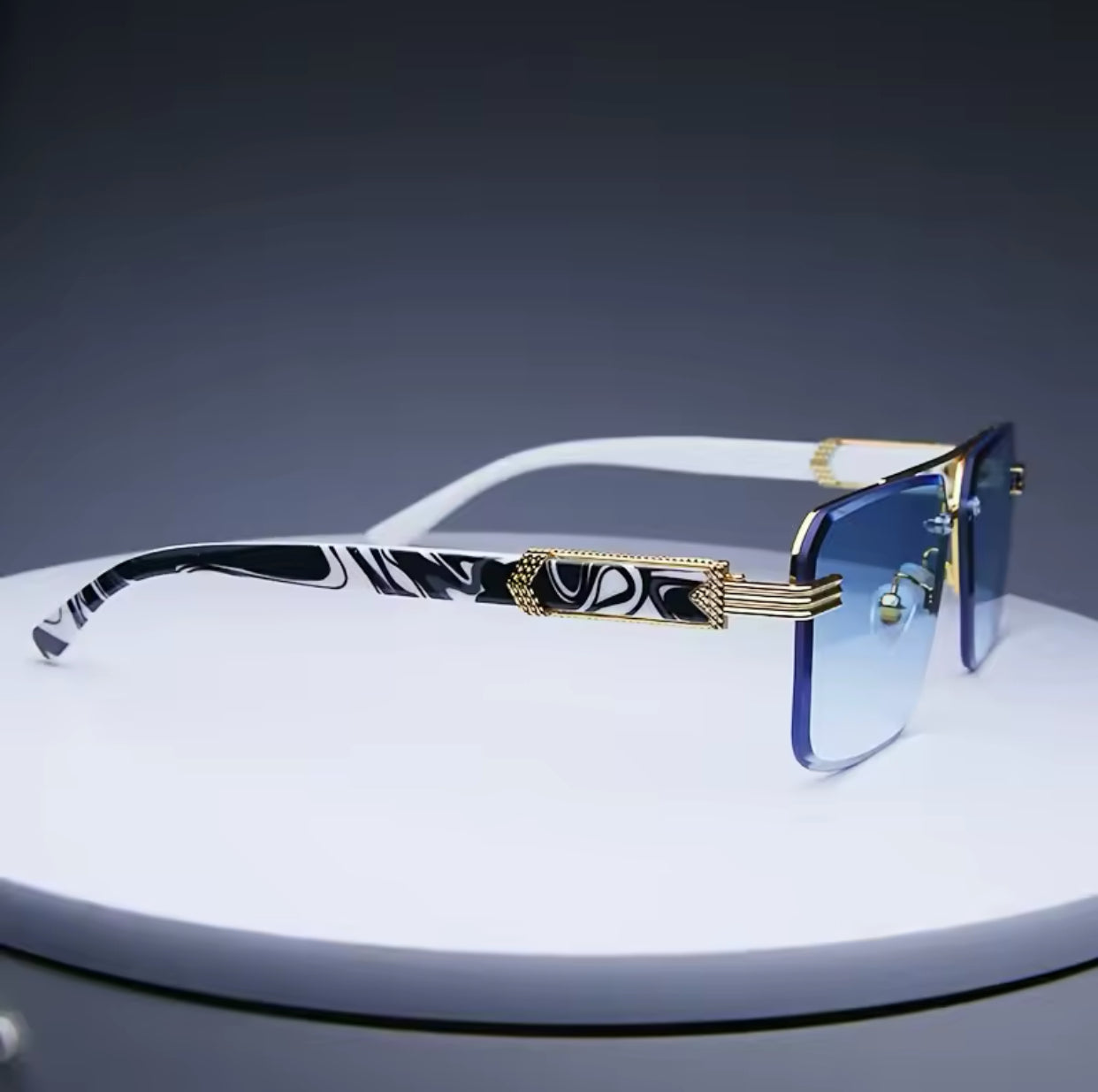 Fashion Rimless Sunglasses