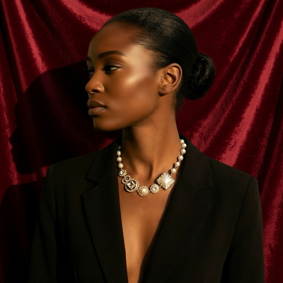 Classic Designer pearl necklace