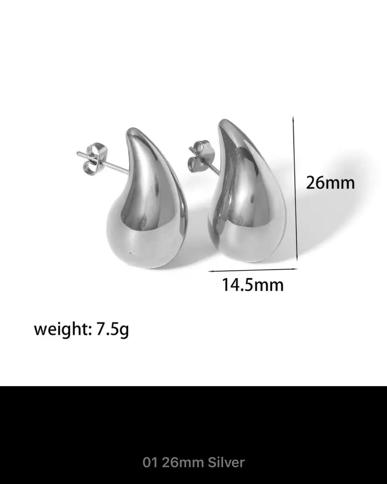 Trendy Waterdrops Earrings