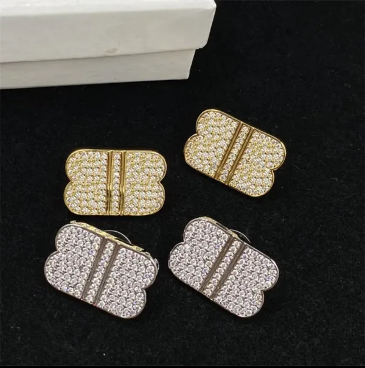 BB Luxury Brand Stud Earrings