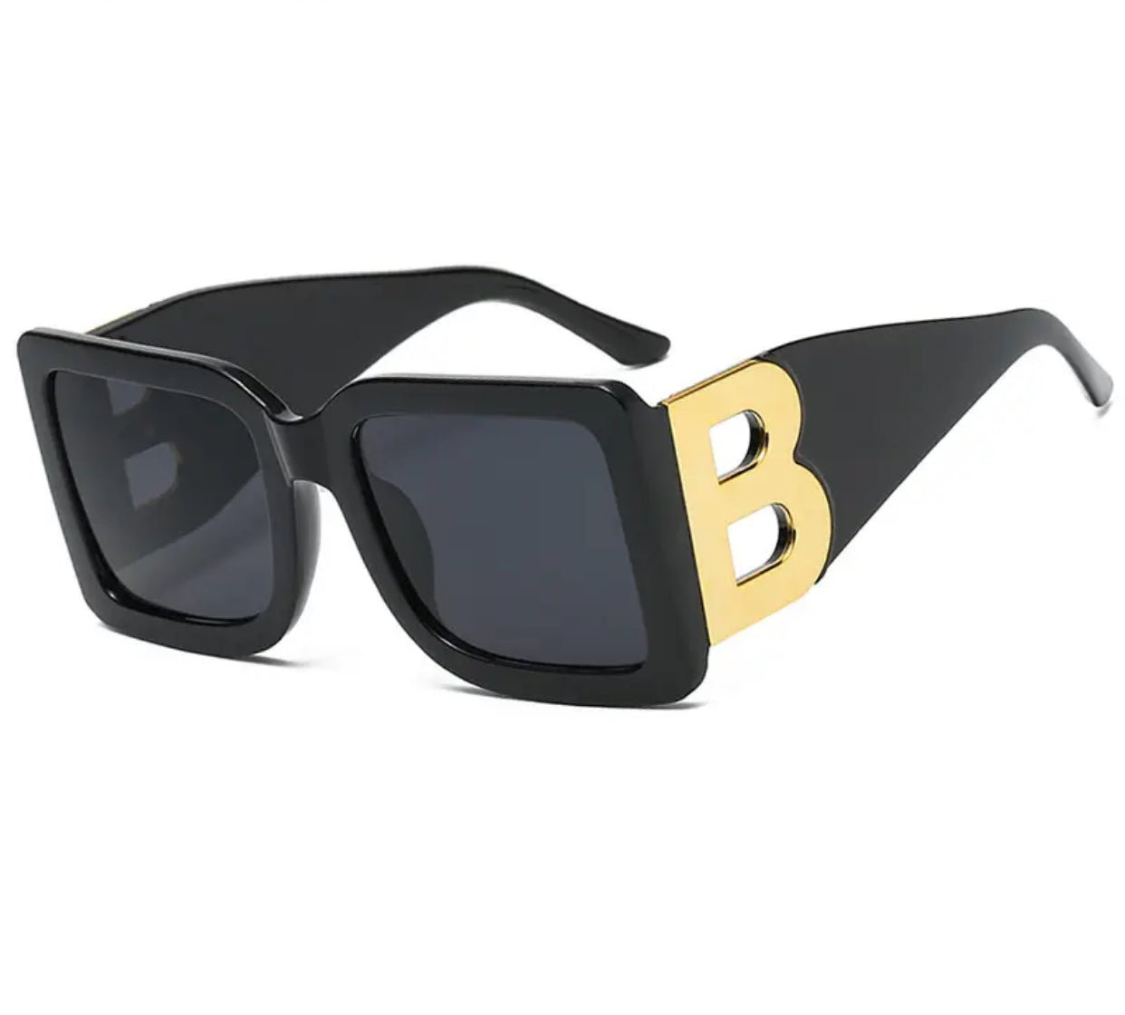 Oversized Letter B Sunglasses