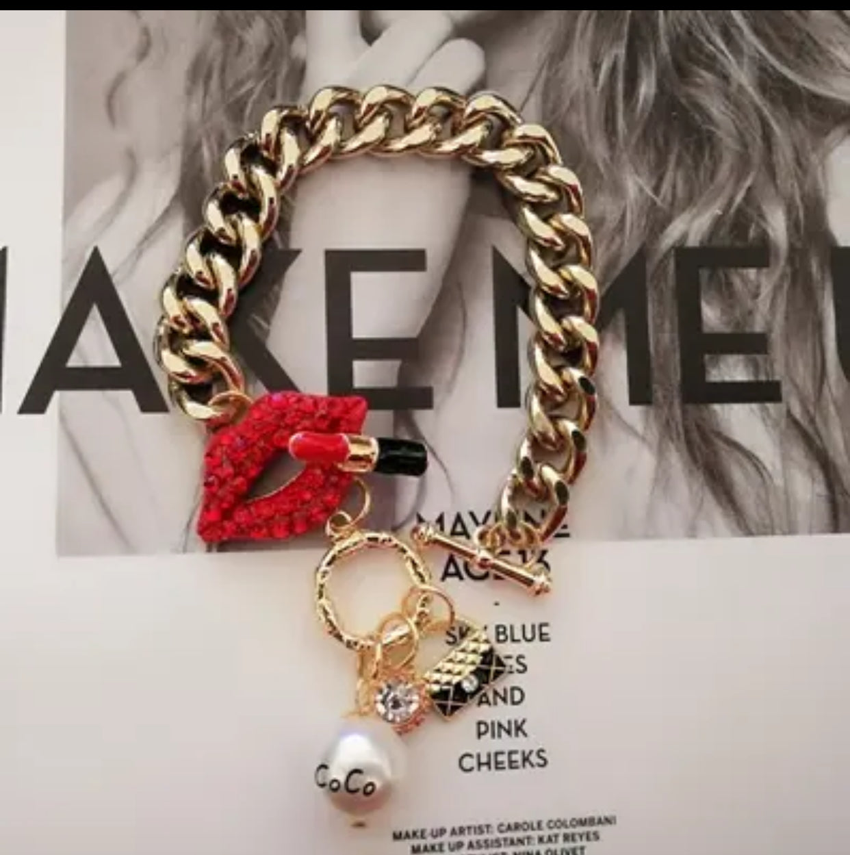 Lipstick Bracelet