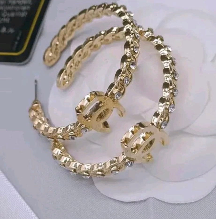 CC Brand hoops Earrings