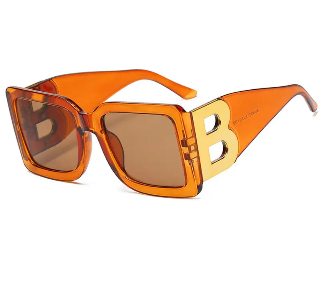 Oversized Letter B Sunglasses