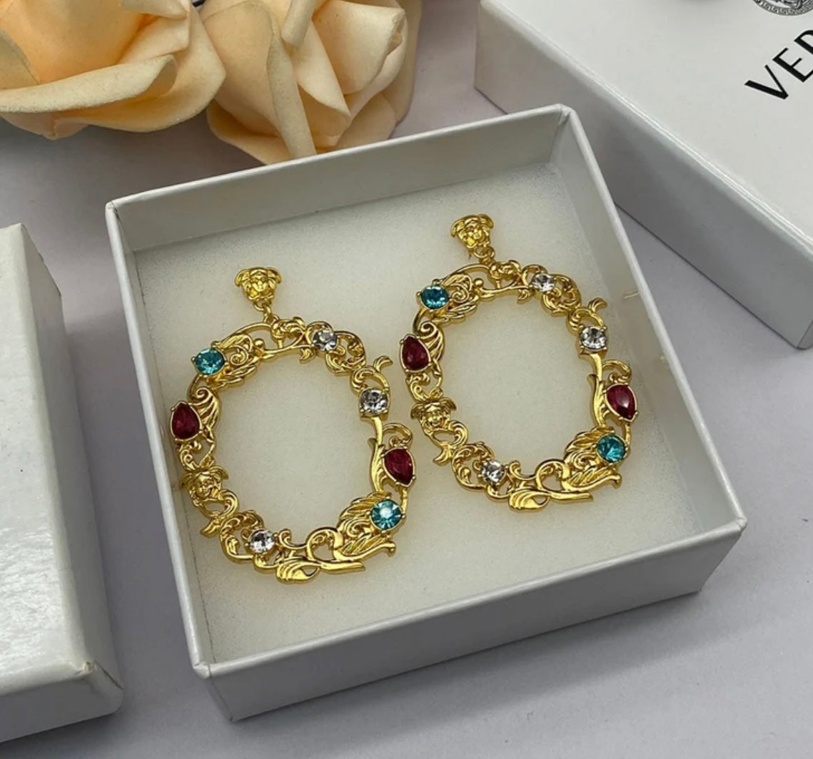 Designer Brand stud Earrings
