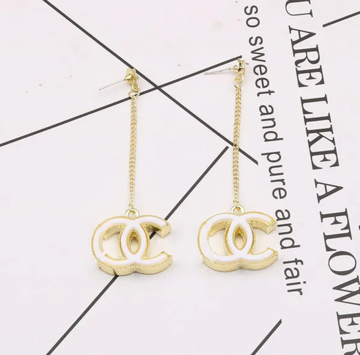 Designer Fashion Long Earrings