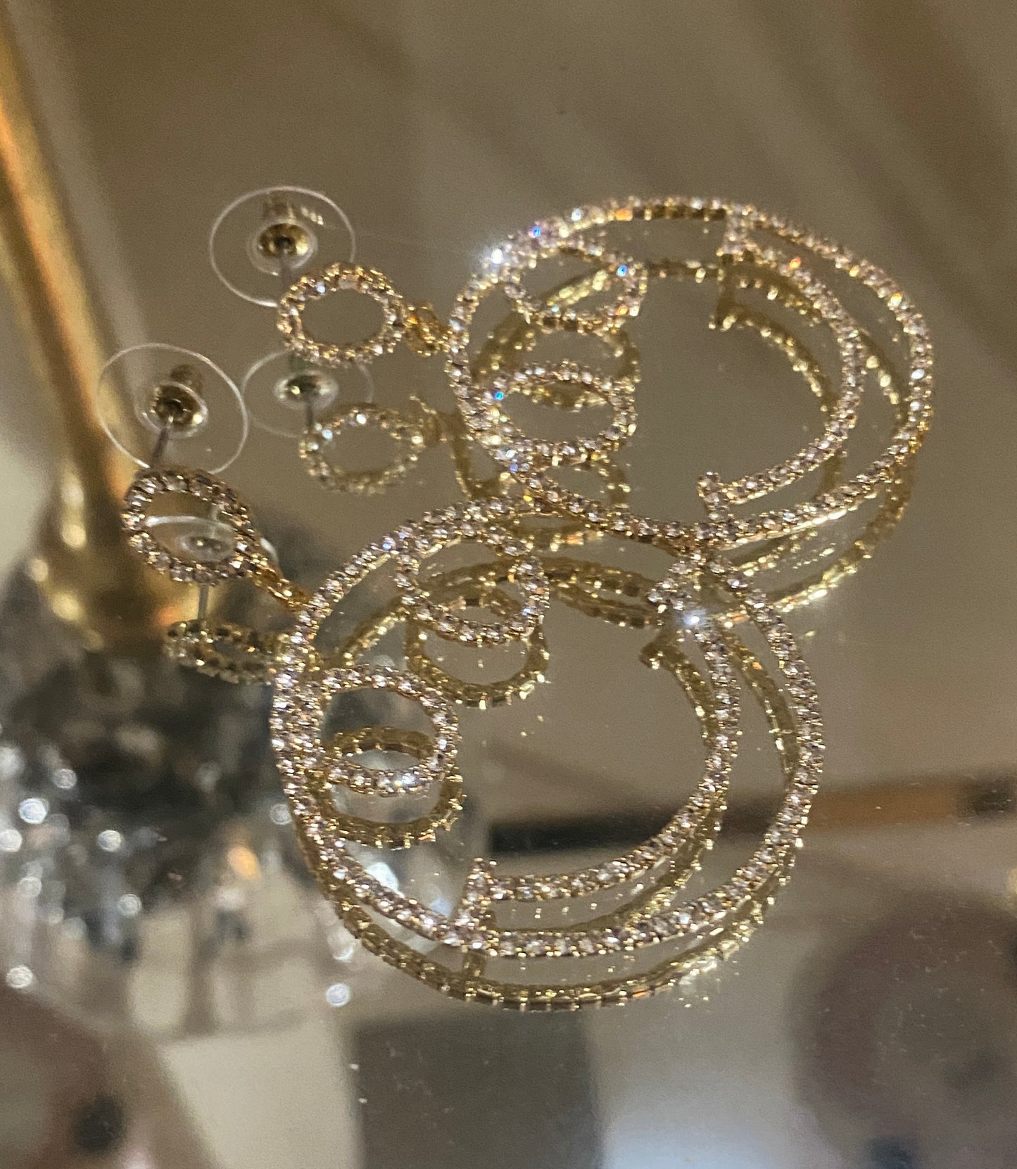 Fashion Rhinestone Earrings
