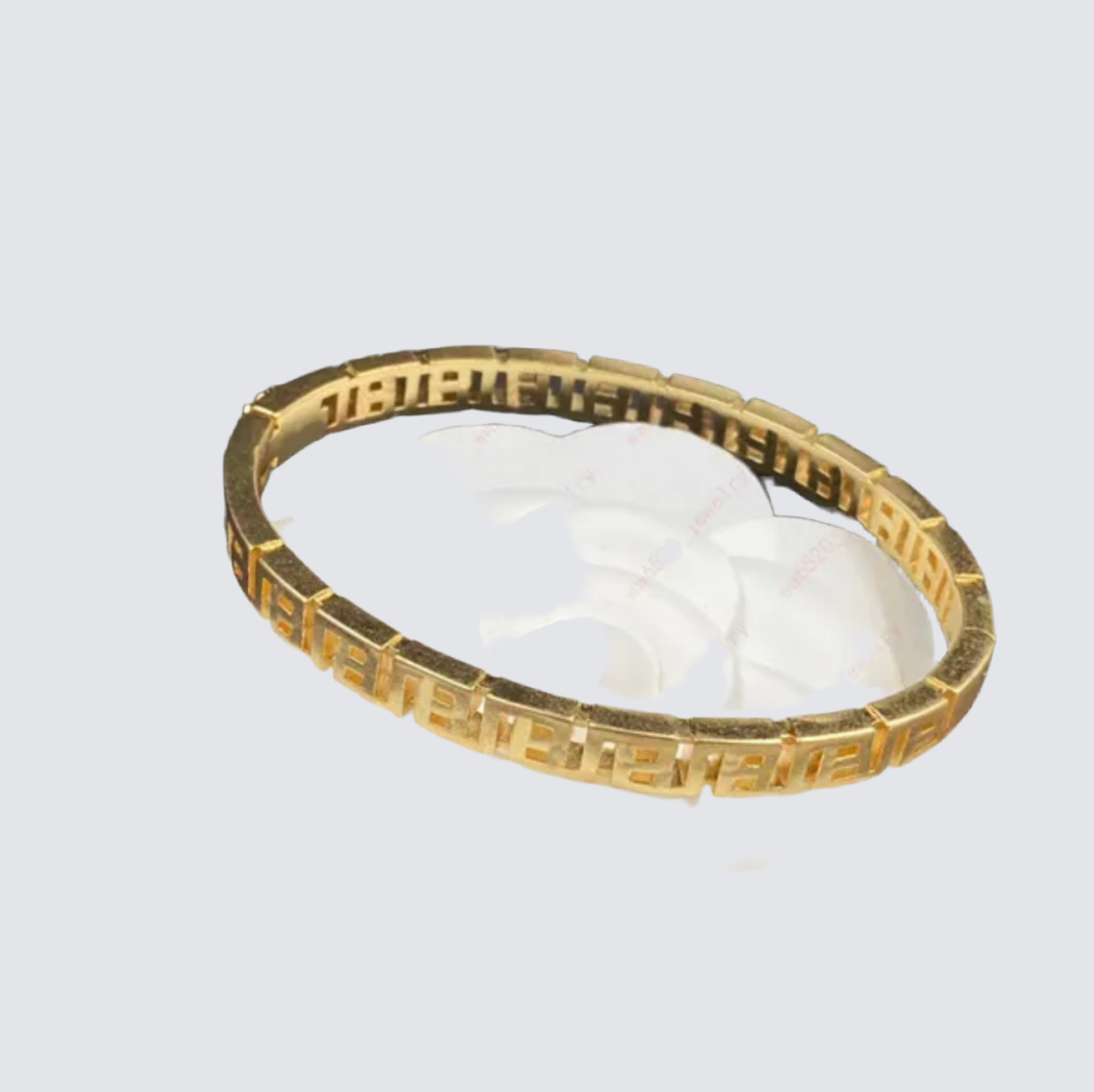 Designer Brand Letter V Bangle