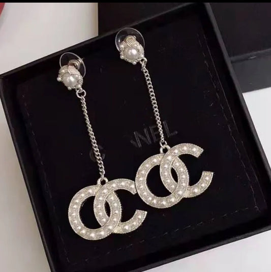 Chandelier CC Fashion Earrings