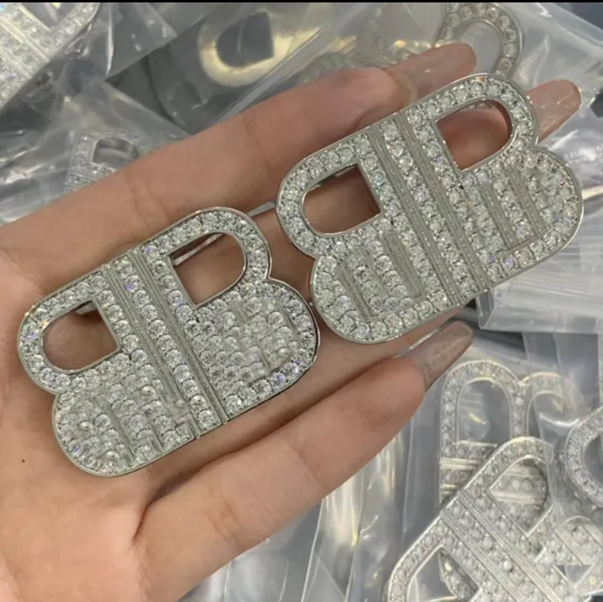 BB Luxury Brand Stud Earrings