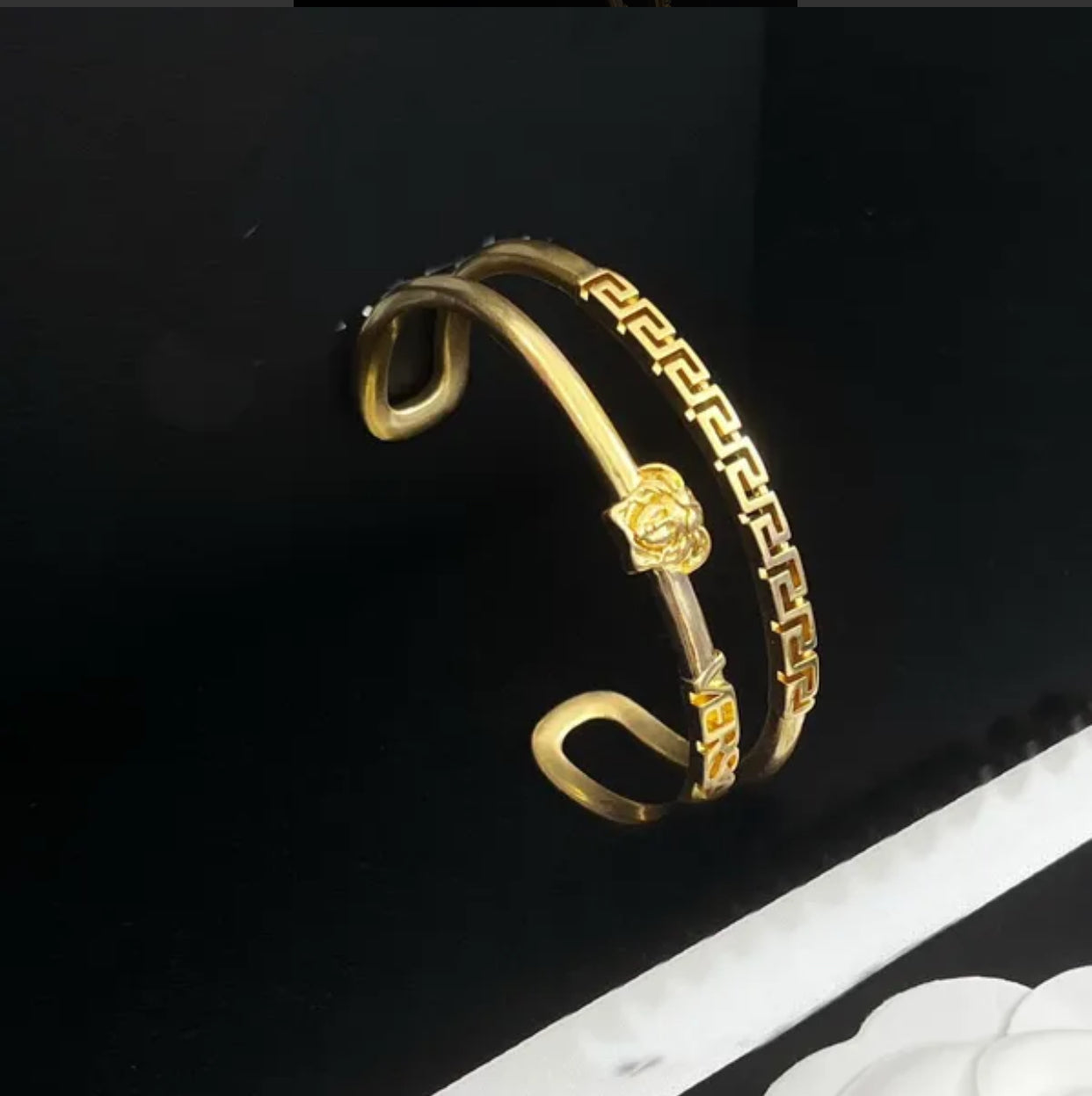 Hollow Out Cuff Bangle Luxury