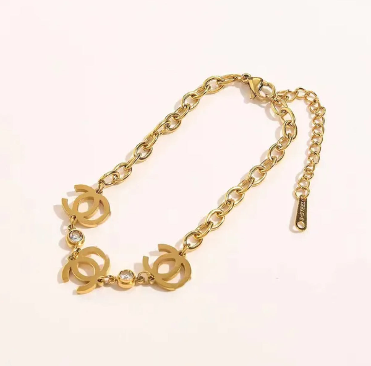 Never Fading Gold Chain Bracelet