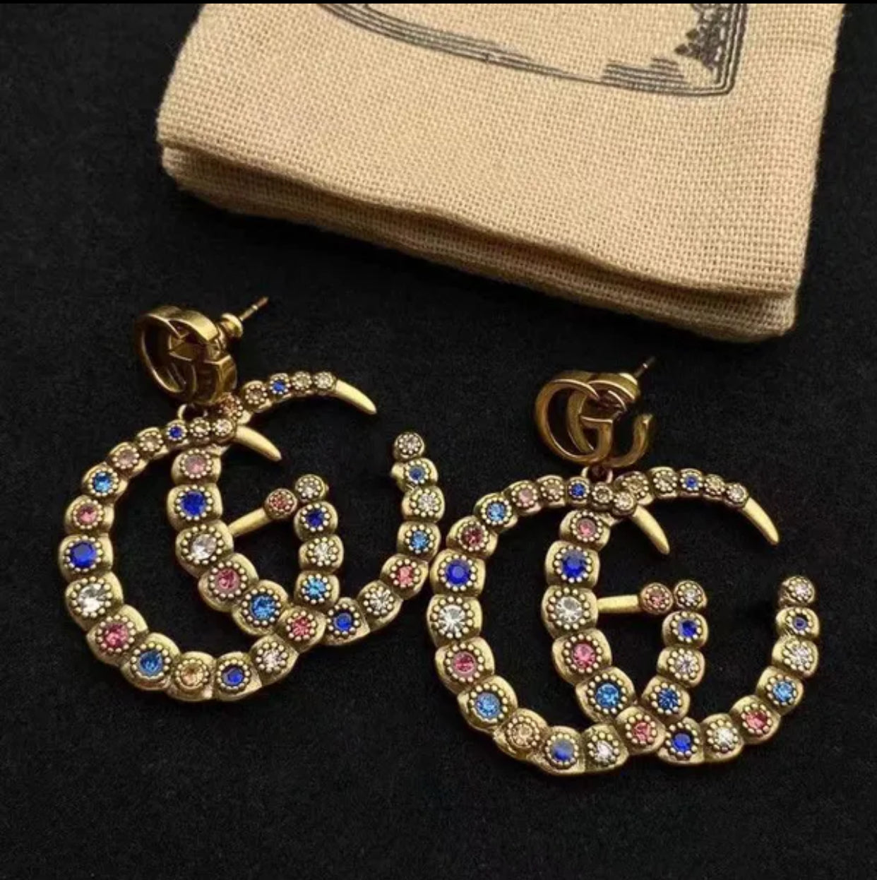 Brand Letter G Stud Earrings