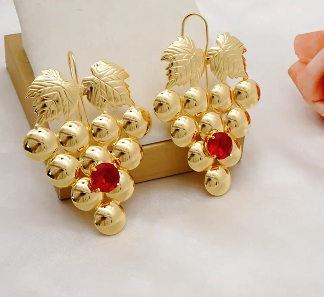Grape leaf Earrings
