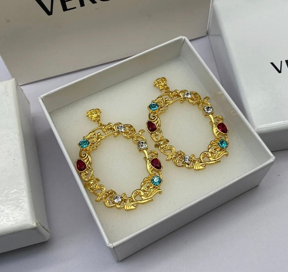 Designer Brand stud Earrings