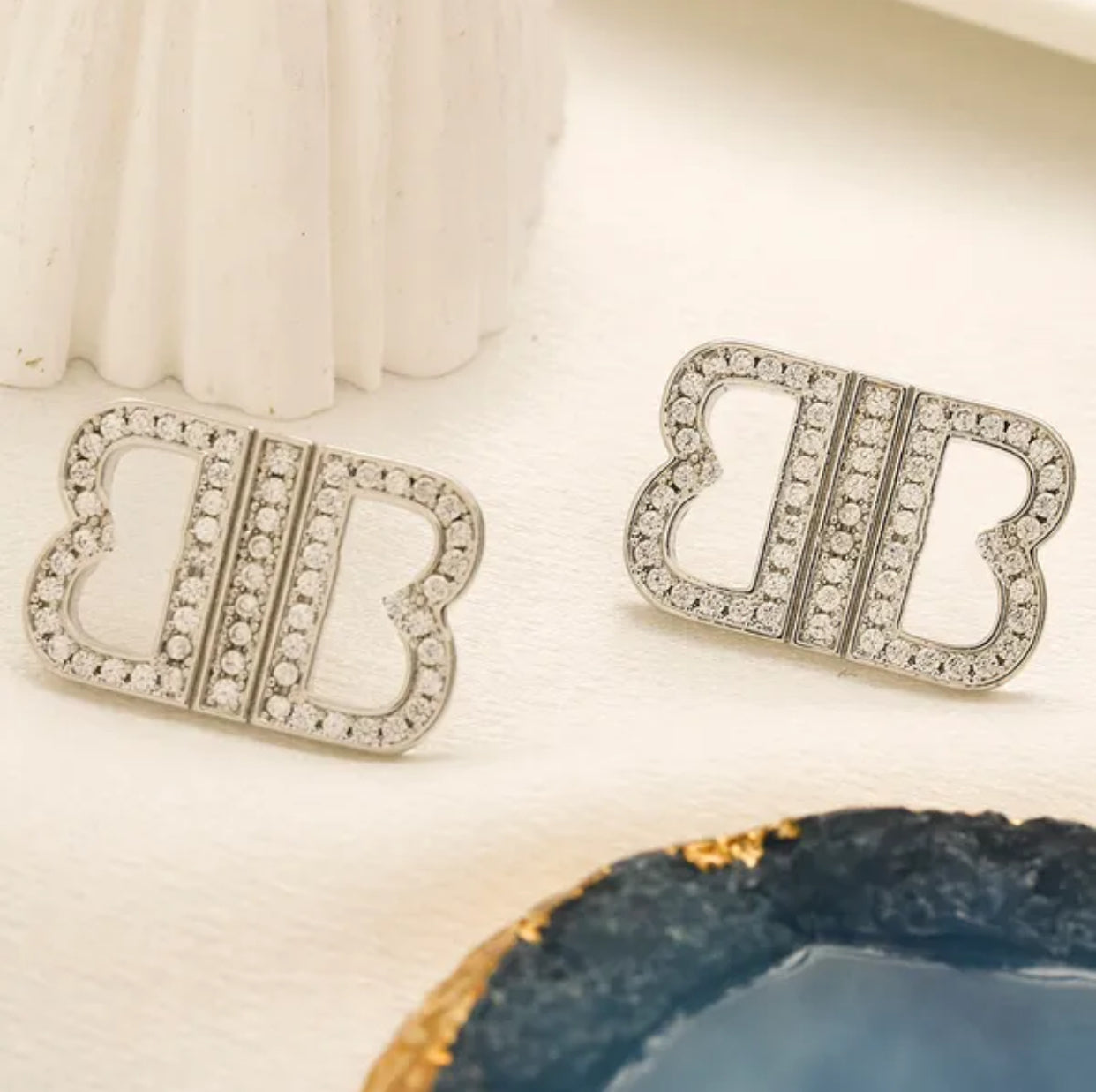 BB Luxury Brand Stud Earrings