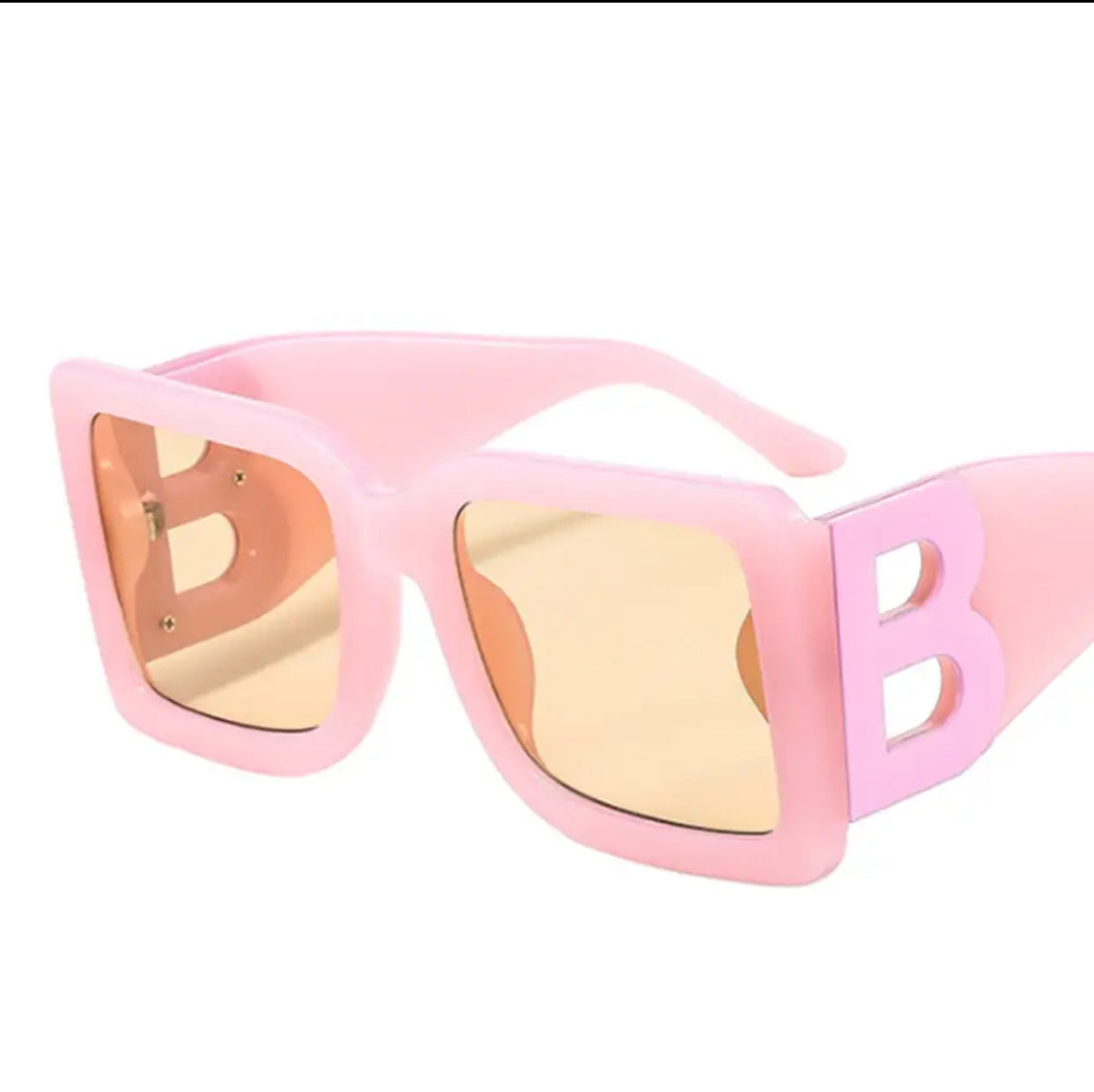 Oversized Letter B Sunglasses