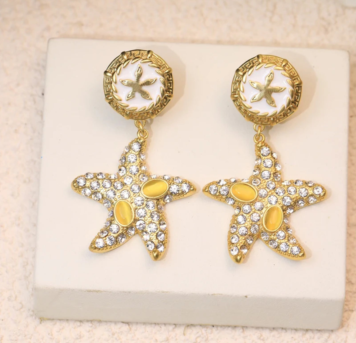 Trendy Brand Starfish Earrings