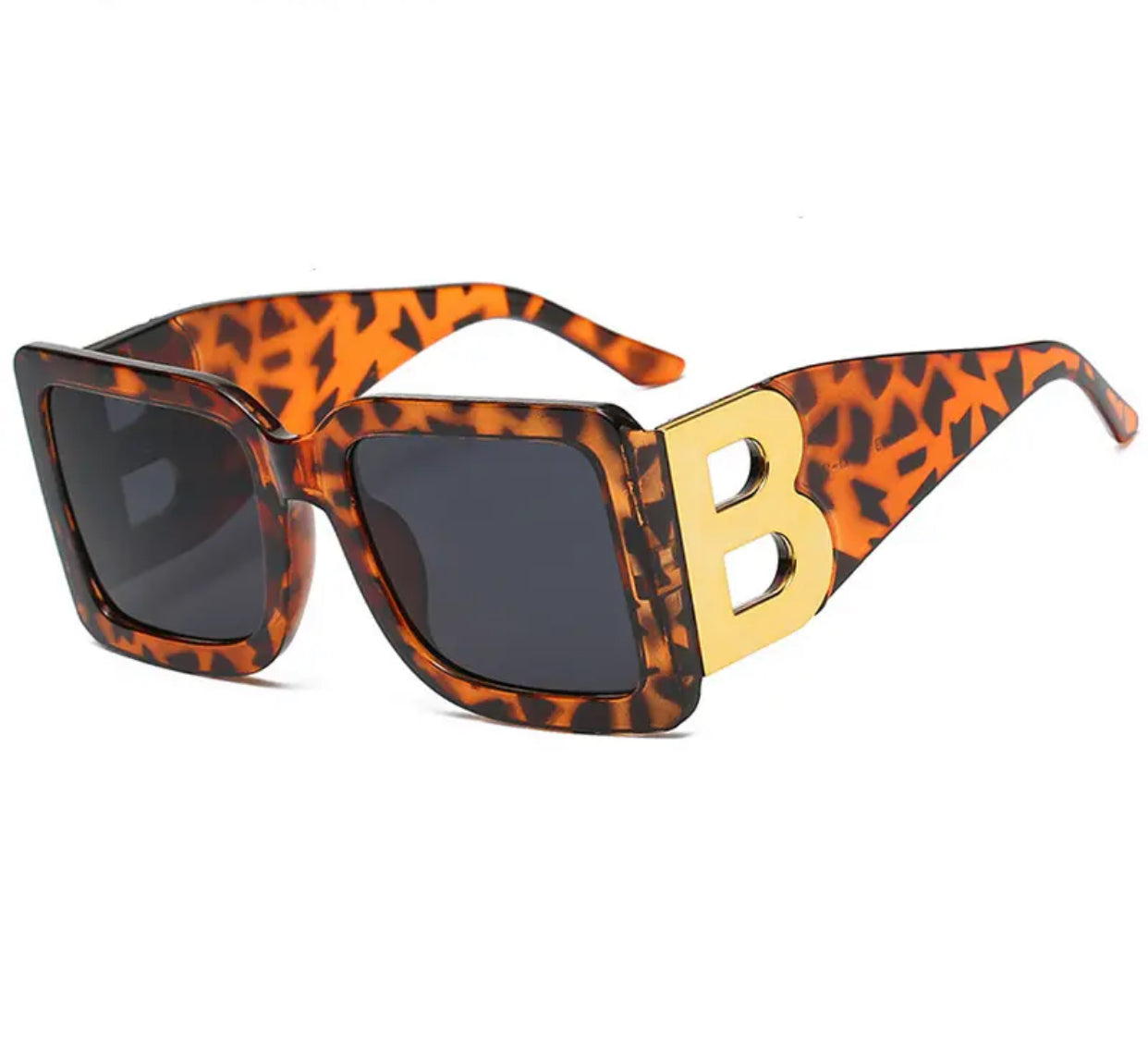 Oversized Letter B Sunglasses
