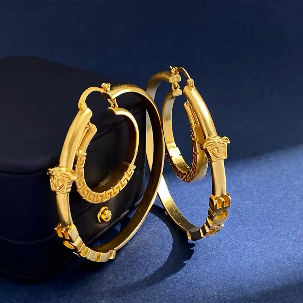 Double Ring Fashion Designer Earrings