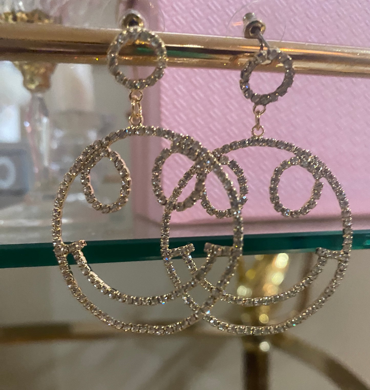 Fashion Rhinestone Earrings