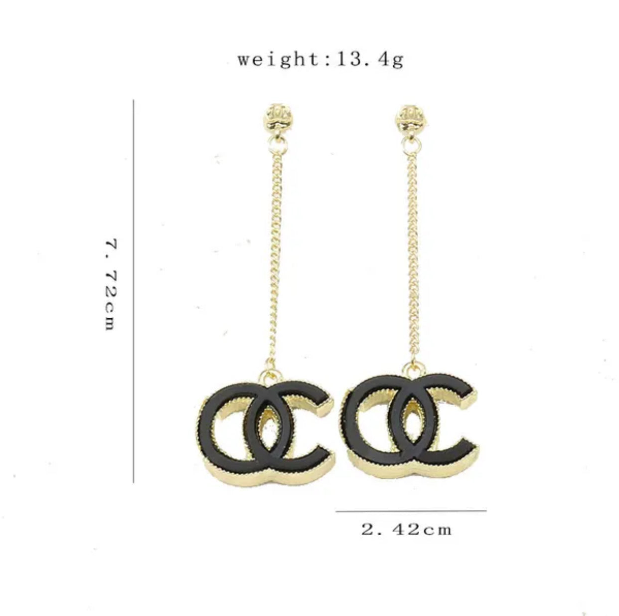 Designer Fashion Long Earrings