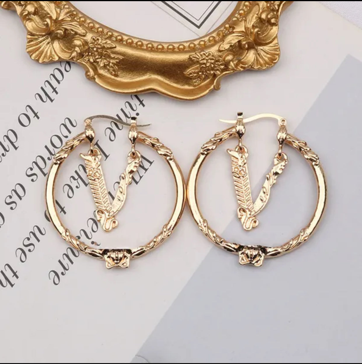 Luxury Brand hoops Earrings
