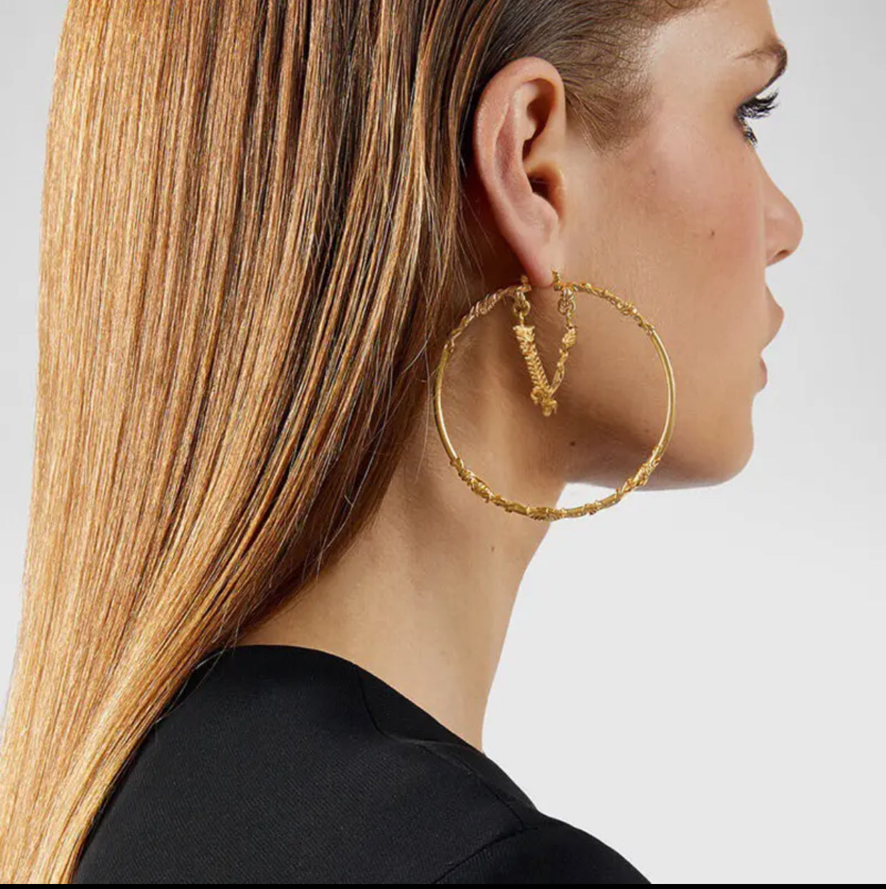 Designer Brand Vers Hoop Earrings