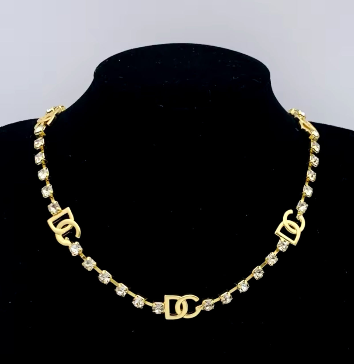 Brand Letter DG Necklace