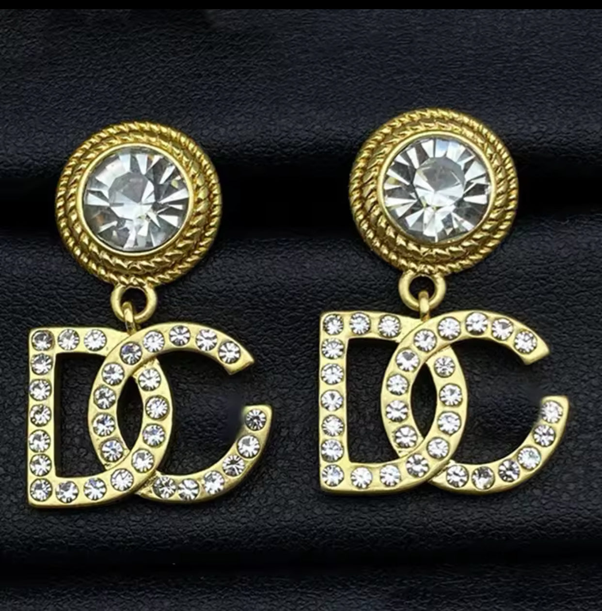 Dg Letter Vintage Earrings