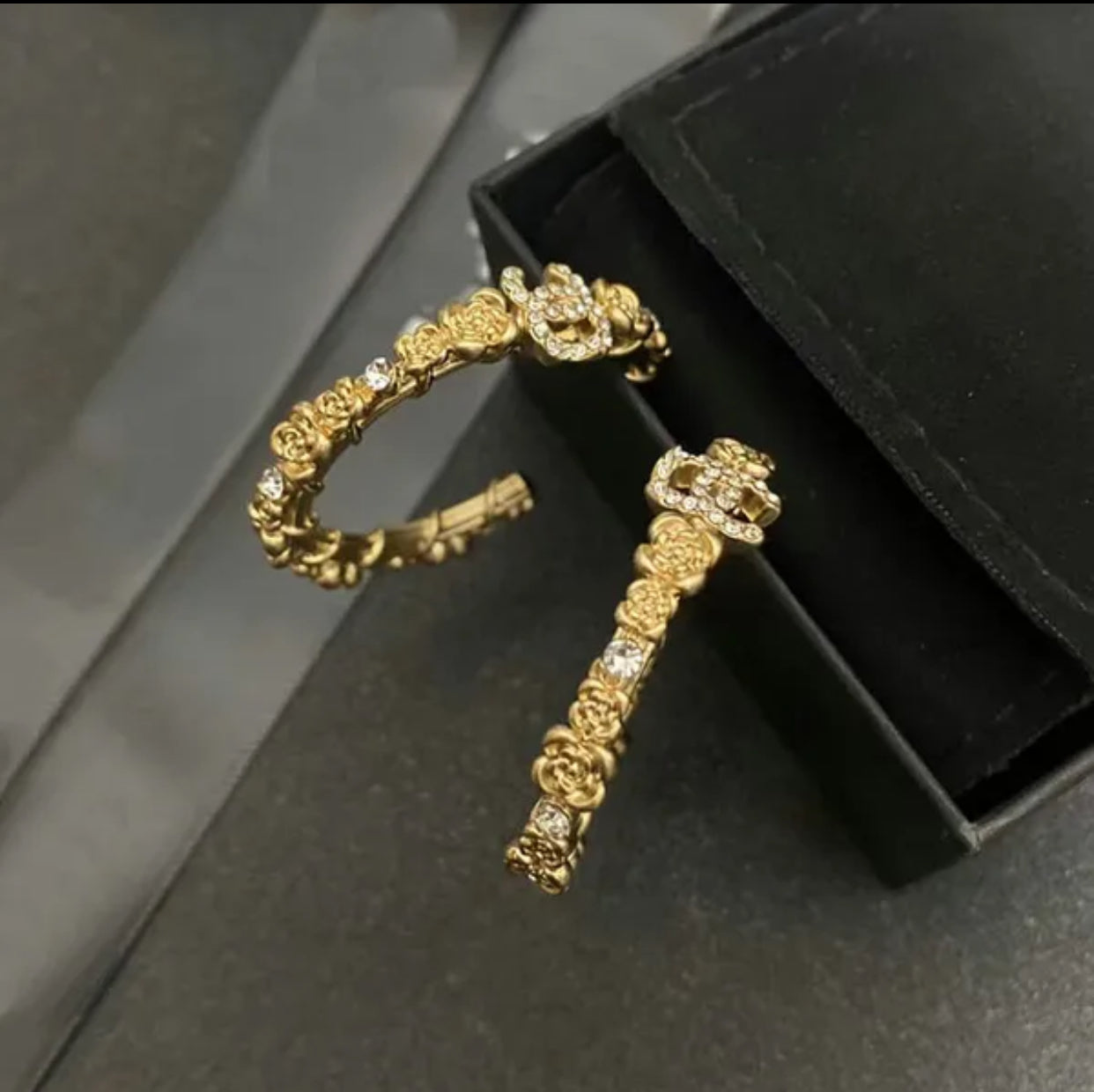Fashion Designer Hoops Earrings
