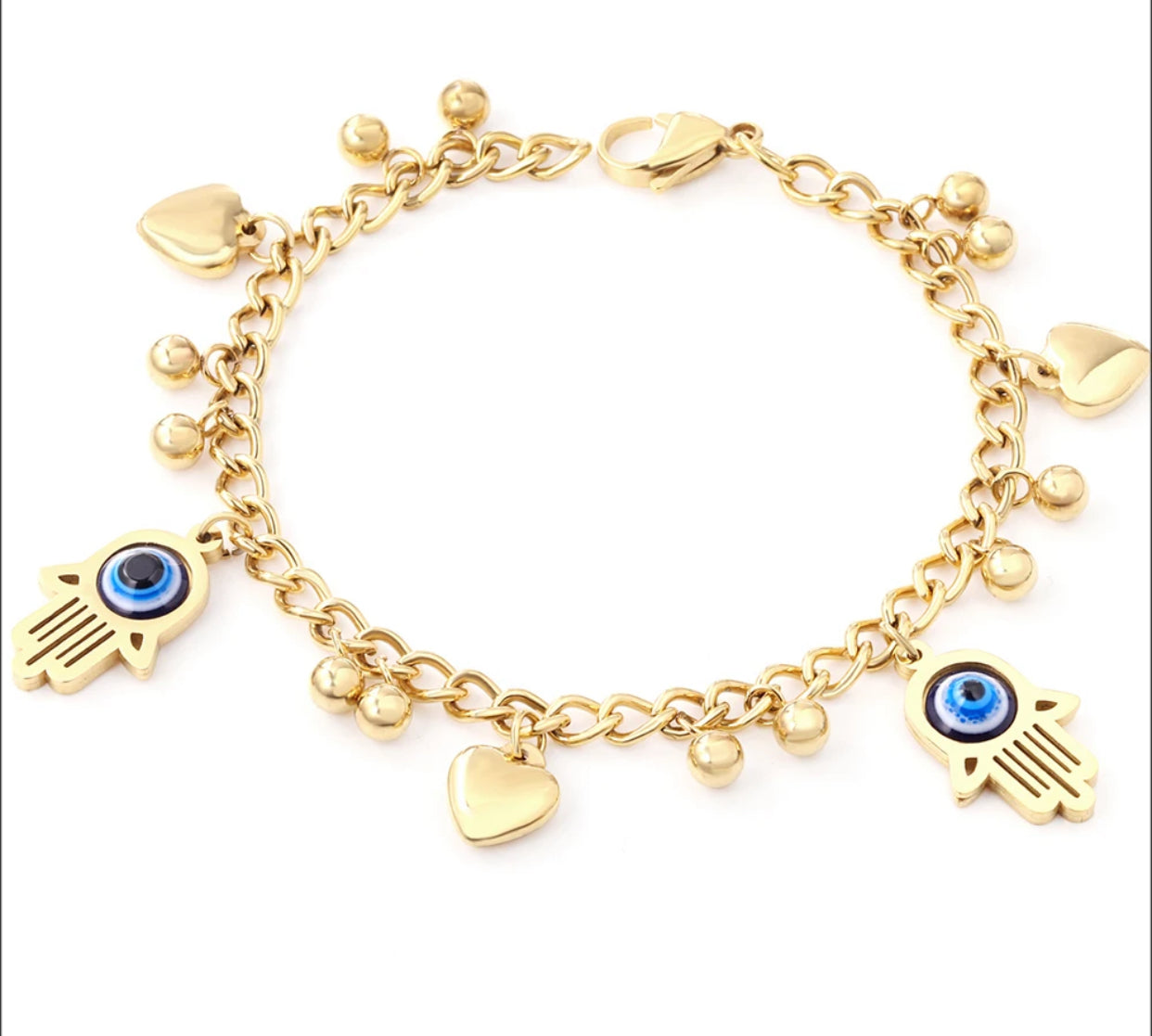 Blue Evil Eye Bracelet