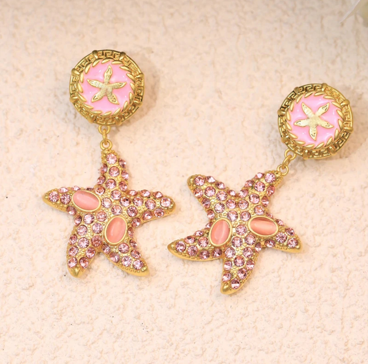 Trendy Brand Starfish Earrings