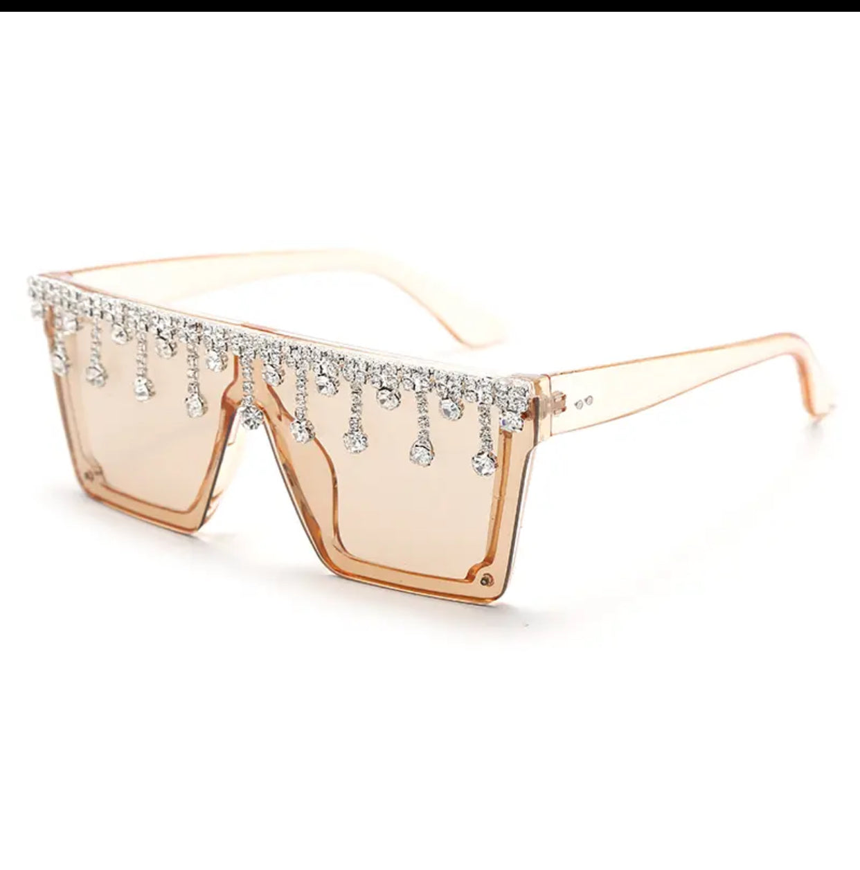 Big Frame Diamond Glasses