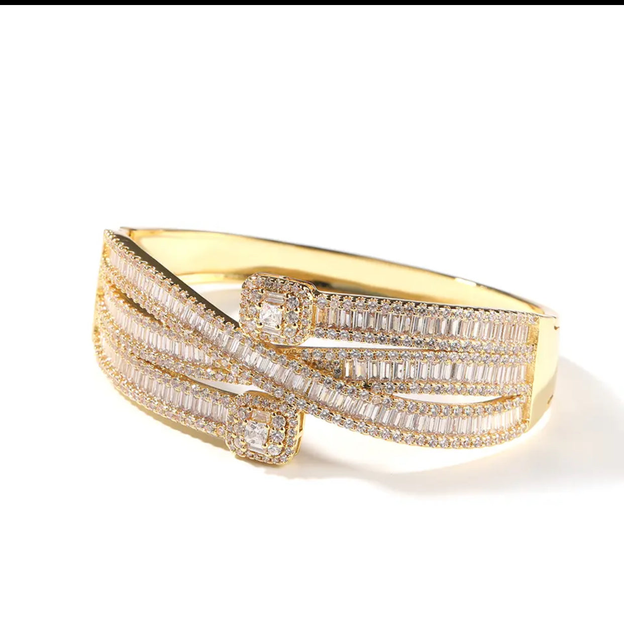 Iced Out Bling Bangle