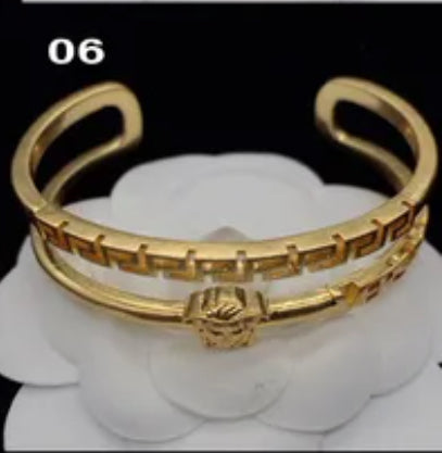Hollow Out Cuff Bangle Luxury