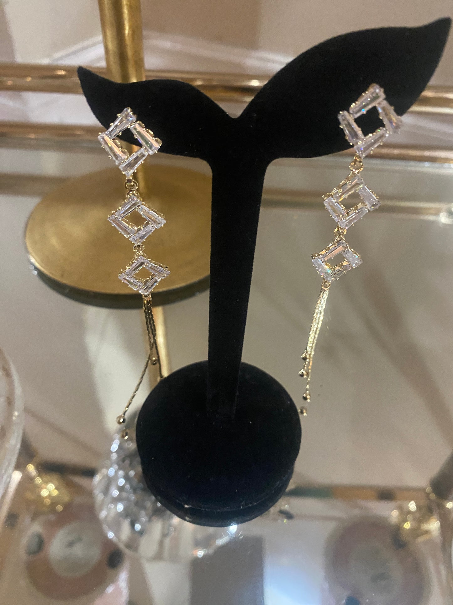 Fashion Rhinestone Earrings