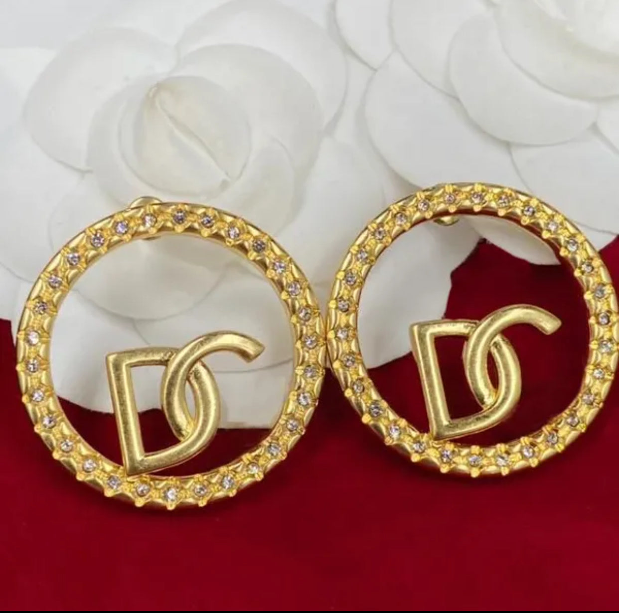 Fashion Earrings Letter DG