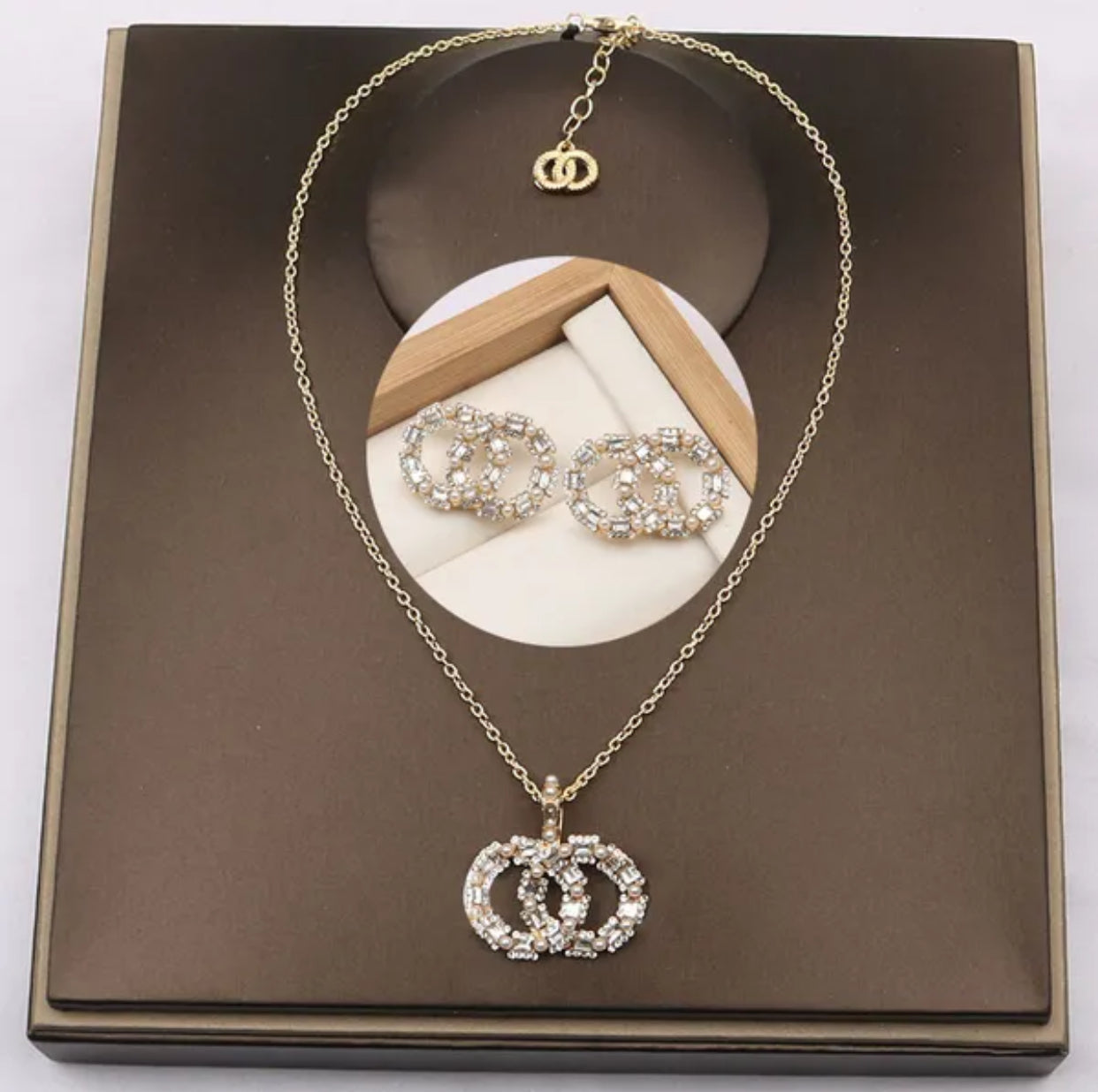 Jewelry Earrings Necklace Set